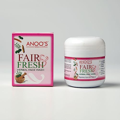 Anoo's Fair & Fresh_Herbal Face wash for anti tanning and skin rejuvenation_pack of 2