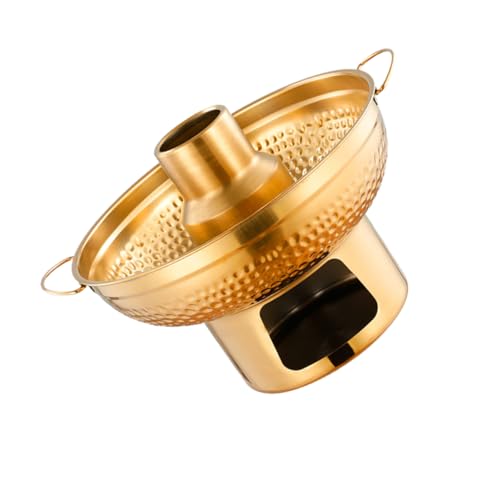 FUNOMOCYA Portable Dessert Hot Pot Ice Bowl 1000ml Capacity Stainless Steel Easy Clean Versatile Use