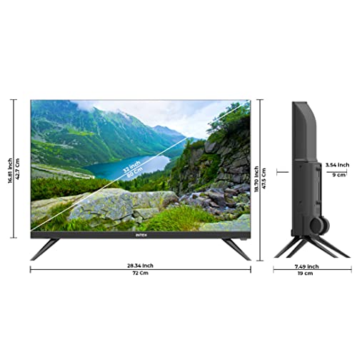 Image of Intex 80 cm (32 inches) HD Ready Smart LED TV Smart LED-SHF3291 (Black)
