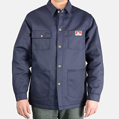Ben Davis Original Jacket, Snap Front Navy