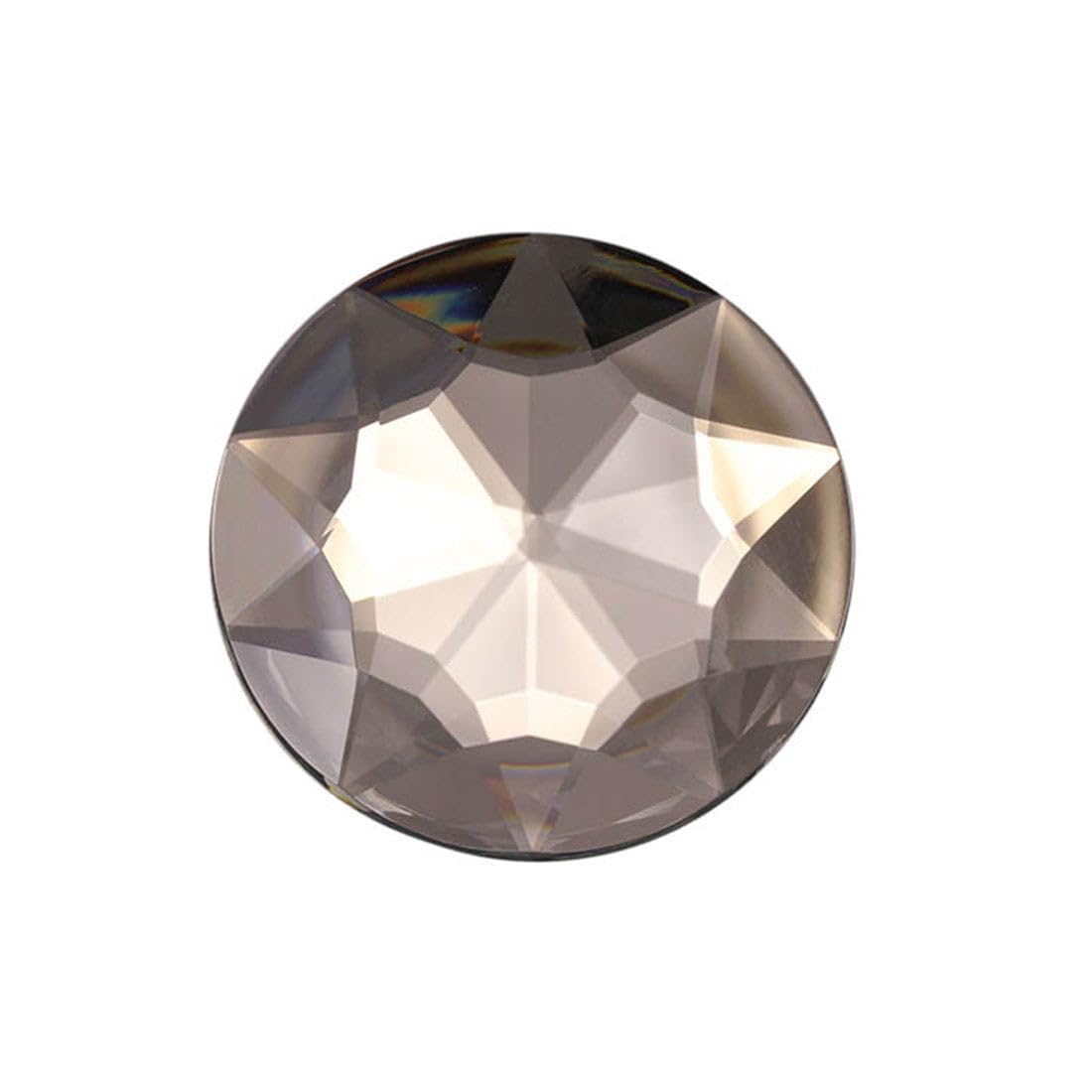 Kraftgenius Clear 32Mm Crystal H102 Flat Back Round Acrylic Jewels High Quality Pro Grade Individually Wrapped - 6 Pieces
