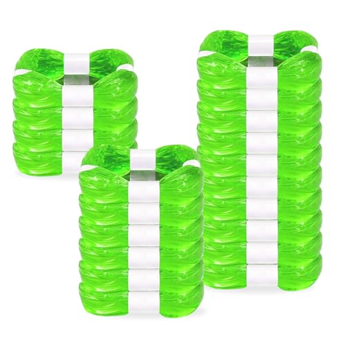 Image of Pack of 20 - Diaper Pail Refill Bags Compatible with Diaper Genie Square Pails Diaper Pails Refills and Jumbo Refills (Green)