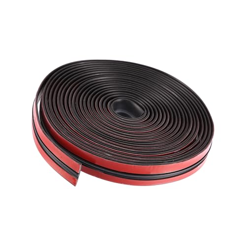 Image of Hihaha 5m 16ft 19mm Car T Shape Rubber Weather Waterproof Car Seal Strip Durable Material