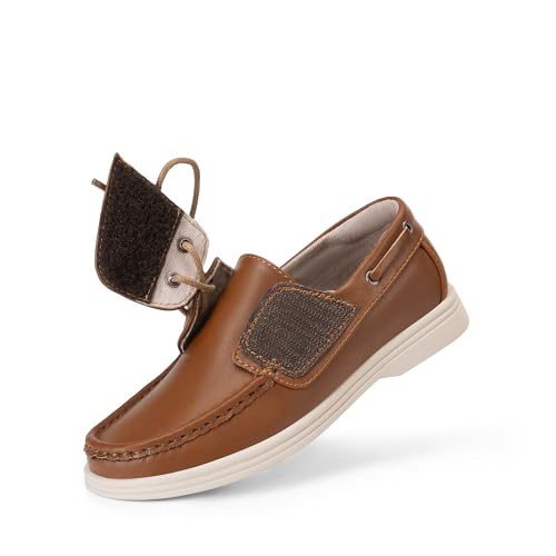 DREAM PAIRS Boys Dress Shoes Boat Shoes Slip on Loafers Casual School Shoes (Toddler/Little Kid/Big Kid)4