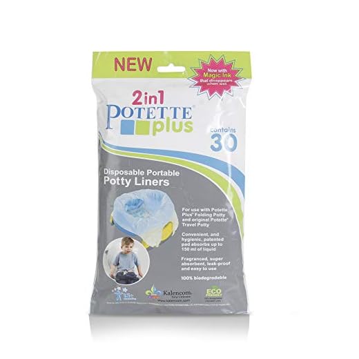 Vital Innovations 2733 inlägg påsar för Potette Plus, vit