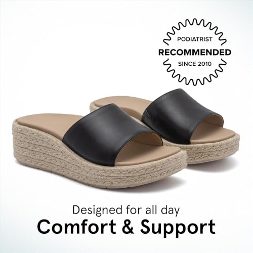 ABEO Solstice Slide Platform Sandals | Slip On Sandals Women | Espadrilles for Women | Sandals Women Dressy | Summer Shoes for Women | Built In Orthotic Insoles2