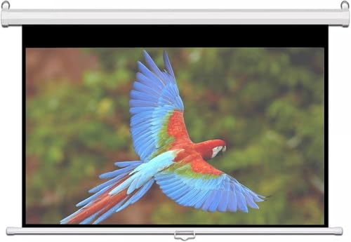 Pantalla manual para proyector 60" a 100" HD 16:9