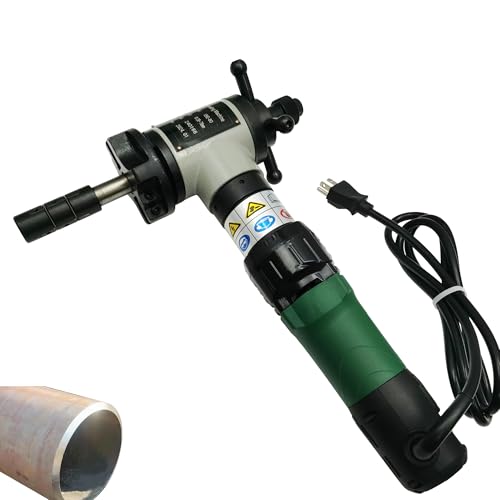 Maisutseb Electric Pipe Bevelling Machines 220V Stainless Steel Handheld Chamfering Machine for Dia 1.1