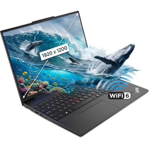 Image of Lenovo ThinkPad E16 Gen 2 16-Inch IPS WUXGA(1920x1200) Business Laptop, Intel Ultra 7 155H 16-Core, 16GB DDR5, 1TB SSD, Win11 Pro, Thunderbolt 4, Wi-Fi 6, HD Camera, Office 2024 Professional Plus