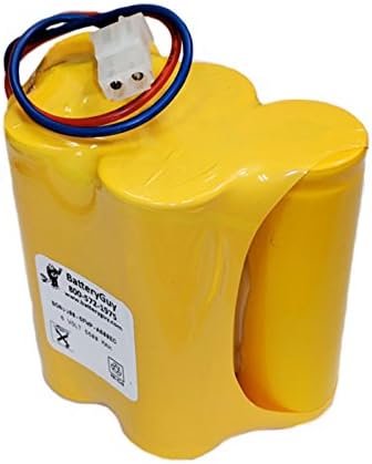 BatteryGuy ELB-0608N Replacement 6V 7000mAh Nickel Cadmium Emergency Lighting Battery Brand Equivalent (Rechargeable)