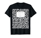 Composition Notebook Halloween Costume T-Shirt