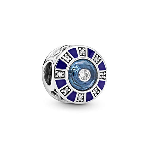 Charm carrier Pandora de plata colgante para abalorios de mujer modelo 798031EN195
