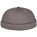 Produktbild Enter the Complex® Docker Cap, Herren und Damen, 100% Baumwolle, Hafenmütze, Docker Mütze, Größenverstellbar mit Klettverschluss, Grau