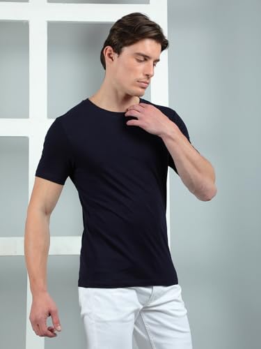Image of Dollar Pack of 1 Cotton Solid Men Tshirt