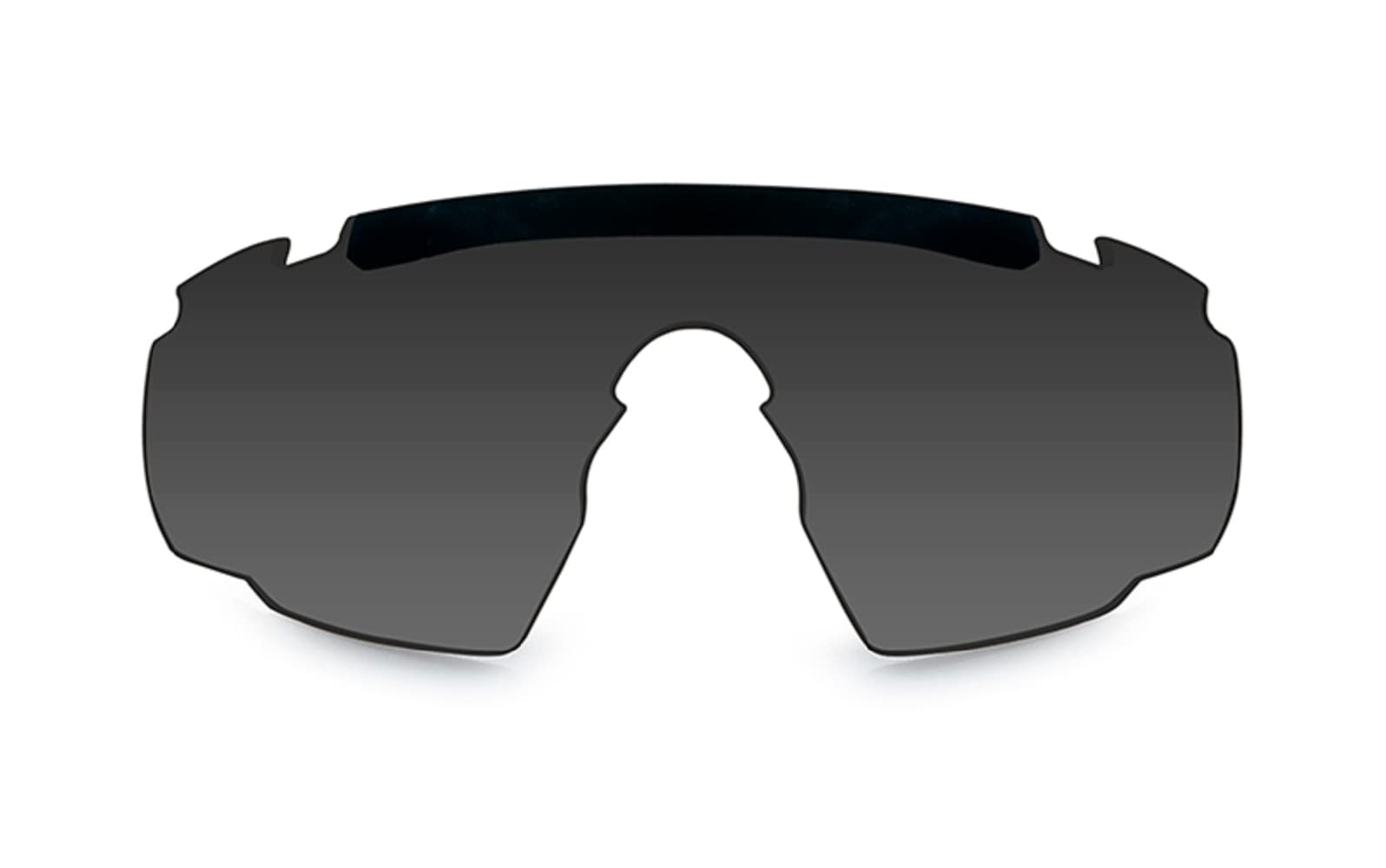 Wiley X Saber Advanced - Gafas de protección, color ahumado/transparente