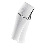 CEP – Calf Sleeves 3.0 für Herren | Beinstulpen für exakte Wadenkompression in weiß/grau | Größe III