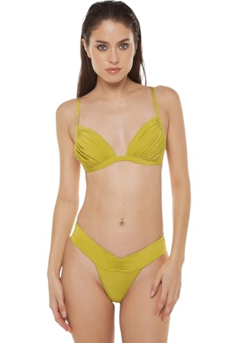 Bikini Triangle Padded GUESS E4GJ40KC690 maillot de bain femme rembourré noir ajustable