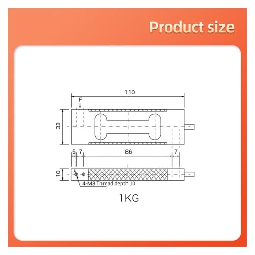 Balance electronique en aluminium de 1 kg compacte pour micro-pesage