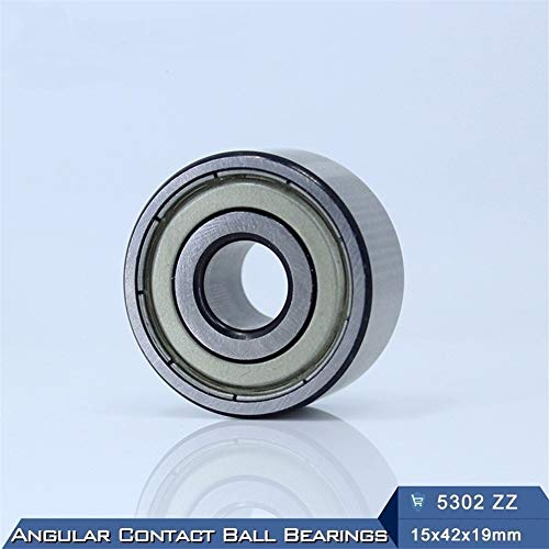 Rodamientos 3302 de doble hilera con blindaje metálico ZZ para soportar alta carga axial 5