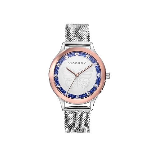 Montre Viceroy 401264-37 pour femme en acier inoxydable élégant