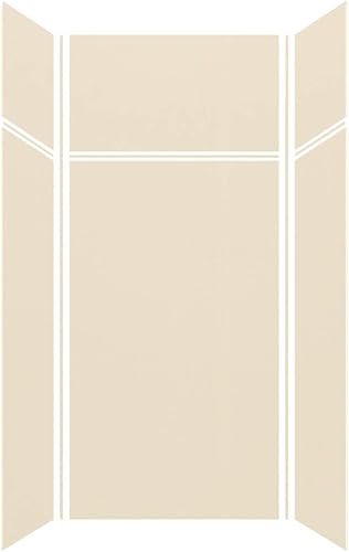 Miniatura 15 de Transolid EWKX603296-31 Expressions - Kit de pared de ducha de 6 paneles con extensión, 32 pulgadas de largo x 60 pulgadas de ancho x 96 pulgadas