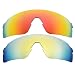 IMYTPFT Compatible/Replacement For Lenses oakleys EVZero Blades Red/24K Gold