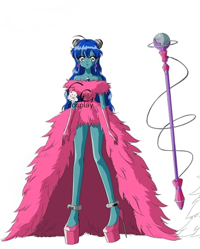 GGcosplay 新星ギャルバース ベガ VEGA コスプレ衣装/ウィッグ/靴 「耳飾り、髪飾り、足飾り付き」 （ 道具 別売り ）仮装 ハロウィン イベント cosplay コスチューム (衣装+靴)のサムネイル