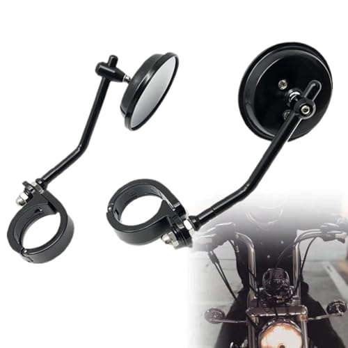 ハーレーナックル　レプリカミラー クランプ式 Harley Davidson ミラー クランプ : ハーレーパーツ店アンバー