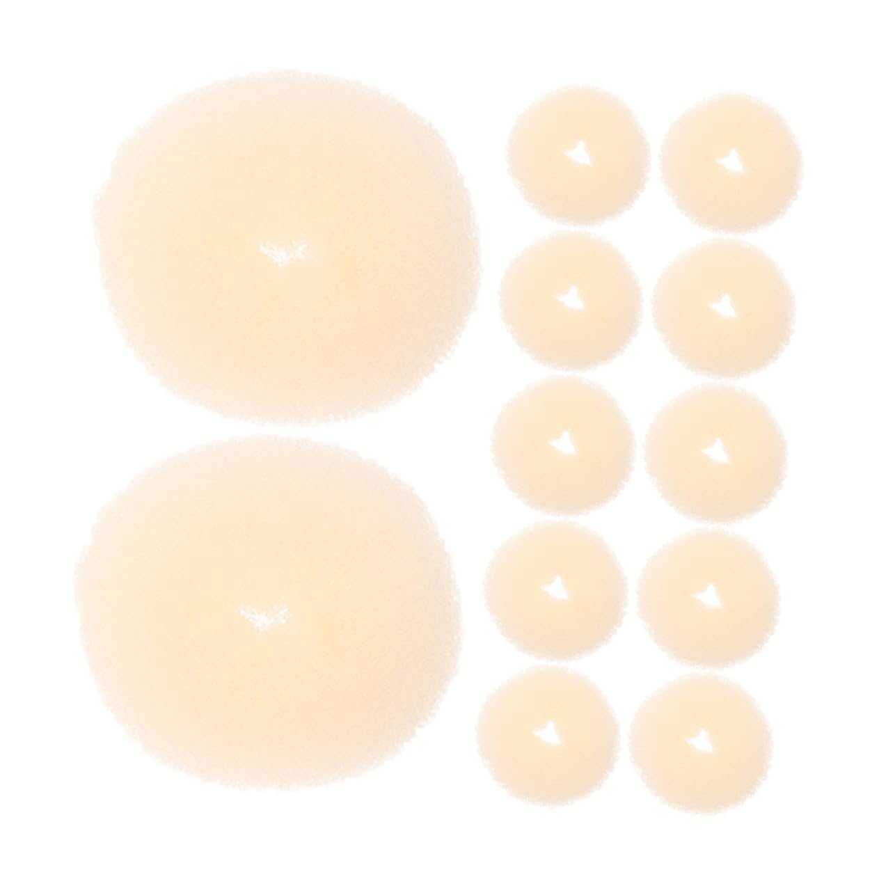 Baluue 60stücke Teiliges Haar- Flexible Haar-bun-maker Für Stilvolle Hochsteckfrisuren Für Alltag Yoga Und Besondere Anlässe Mittelgröße