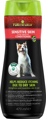 FURminator Sensitive Skin Hunde-Conditioner - Premium Conditioner für Hunde mit sensibler Haut, reduziert durch trockene Haut verursachten Juckreiz, 473 ml