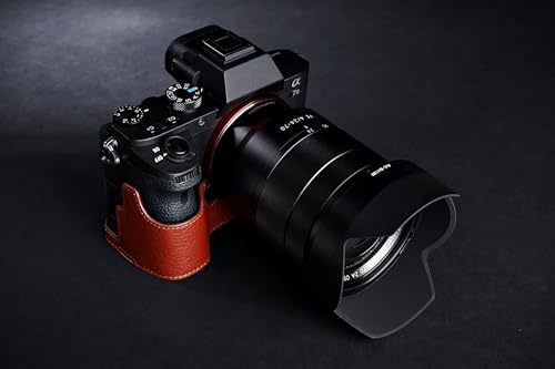 Étui en cuir véritable de qualité supérieure pour boîtier Sony A7 II - 7