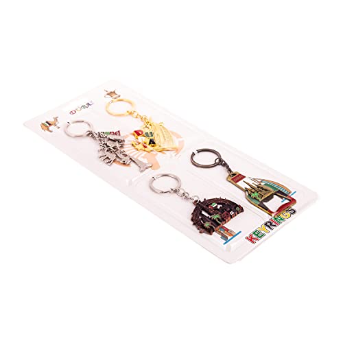 AKDC 4Pcs Dubai multiple disigns and keychains