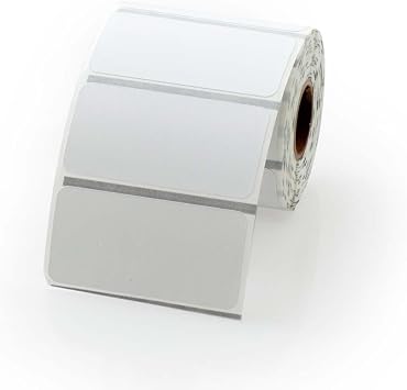 Zebra 2" x 1" Permanent Adhesive Polypropylene Labels