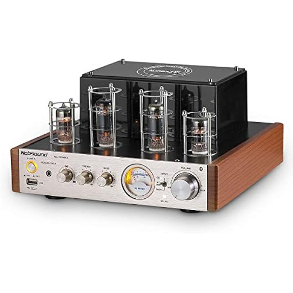 Nobsound Hybird wzmacniacz rurowy Bluetooth HiFi zawór audio wzmacniacz słuchawki stereo 50 W USB MP3 240 V