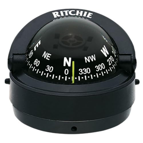 Brújula Ritchie S-53 Explorer Superficie Negra miniatura 1