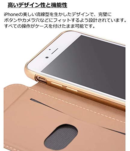 【強化ガラス+リングホルダー付き】ケース・iPhone 14 対応 手帳型 クリア サイドカラー カードポケット付き iPhone14 対応 カバー 背面 透明 (レッド, iPhone 14)