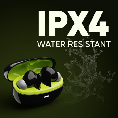 Image of Elver Buds Neo True Wireless Earbuds with ENC, Upto 40HRS Playback, Bluetooth 5.3, 13mm Dynamic Drivers, IPX4 Water Resistant