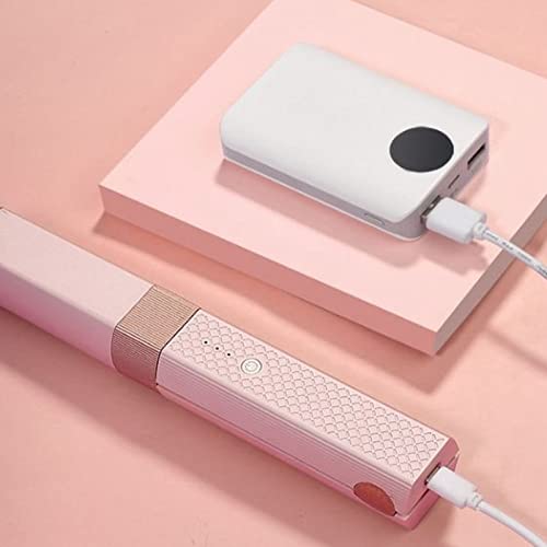 ANGGREK Plancha y Rizador de Pelo 2 en 1 Rosa miniatura 4