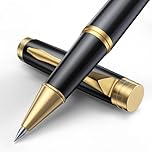 Liquid Ink Rollerball Pens - Nice Pens for Bullet Journal and Office Supplies - Smooth Writing, Luxury Pen with Gift Box for Teacher Gift, Fine Ballpoint Pen Gift Set for Men&Women