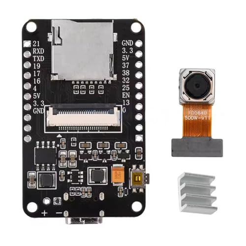 Placa ESP32-CAM con módulo CH340X y cámara OV5640 AF-72mm para proyectos IoT