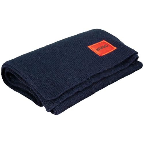 HUGO Zaff 6 bufanda de punto para hombre en color clásico pack de 1