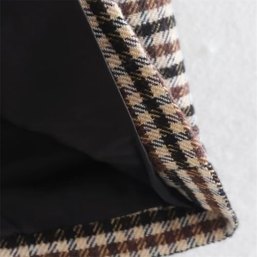 Women Thousand Bird Check Blazer, Fashion with Lined Jacket and Pockets, Long Sleeve Button Open Front Work Office Jackets4