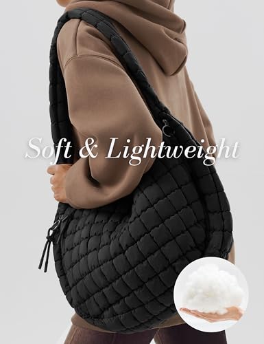 Bolso Tote acolchado grande para mujer miniatura 2
