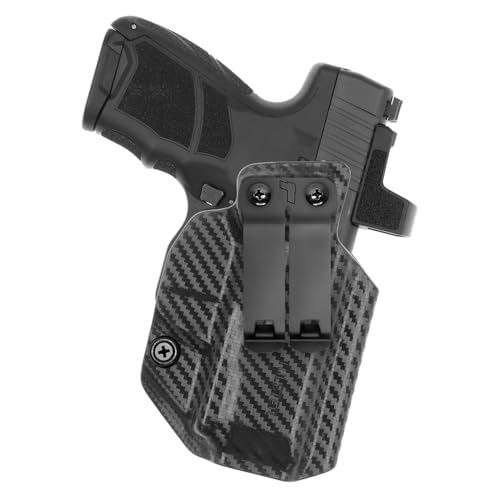 Tulster IWB Profile+ Kydex Holster in Right Hand fits: H&K CC9 | Optic Compatible Inside The Waistband Appendix Concealed Carry