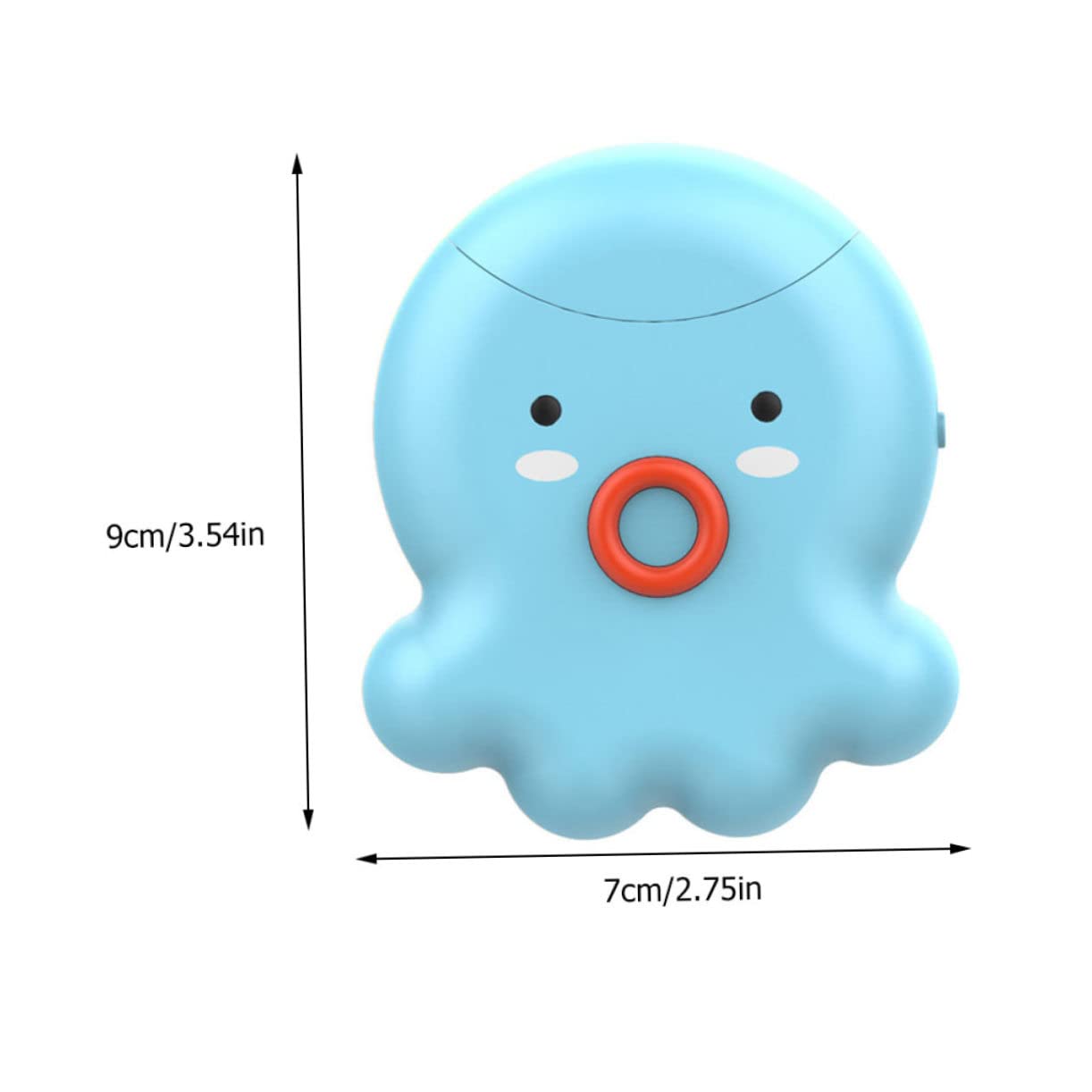Toyvian Safe Efficient Baby Nail Trimmer Newborns Electric Nail Clipper for Infants Easy to Use Mini Portable Little Octopus Design