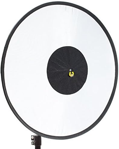 Beauty Dish Collapsible Softbox for External On Camera Shoe Mounted Flash Units