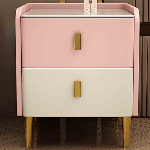Table de Chevet avec glissière silencieuse en métal pour des nuits sans aucun bruit