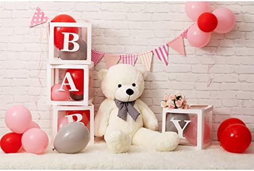 HollyHOME Giant Teddy Bear 90cm Large Teddy Soft Plush Toy Cute Bear 36 Inch Birthday Love Gifts for Girlfriend Children Girls and Boys, White