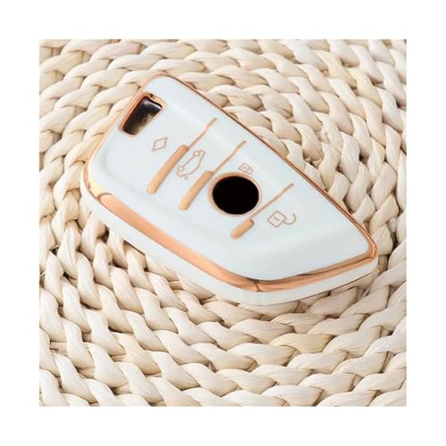 Coque de clé TPU souple BMW G30 G20 F15 étui pour clé de voiture au quotidien