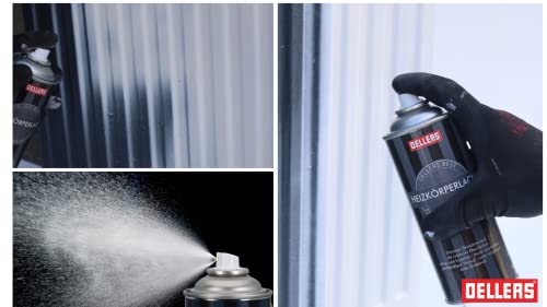 Heizkörperlack Oellers Premium Sprühlack 400 ml RAL 7001 Silbergrau